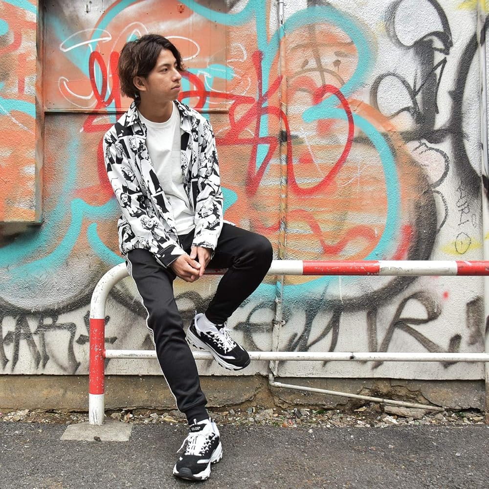 Amazon | [ジップファイブ] コーチジャケット メンズ 昇華転写